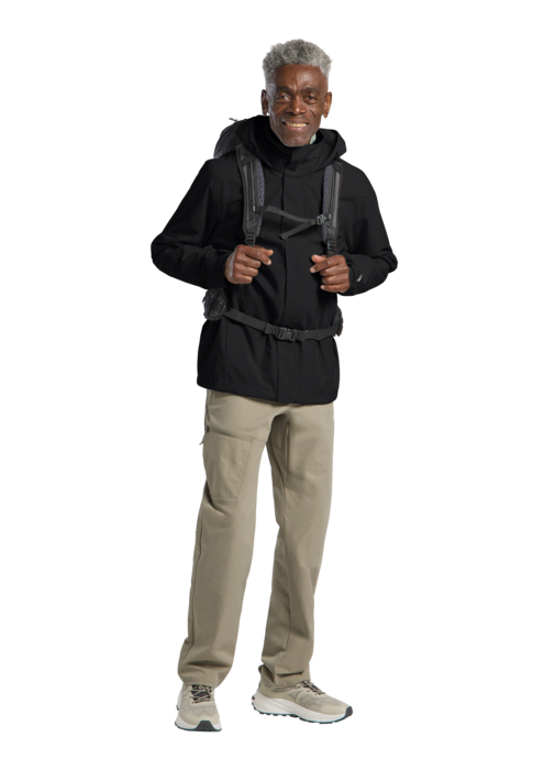 Jack Wolfskin Miesten Trailtime 2-kerroksinen kuoritakki