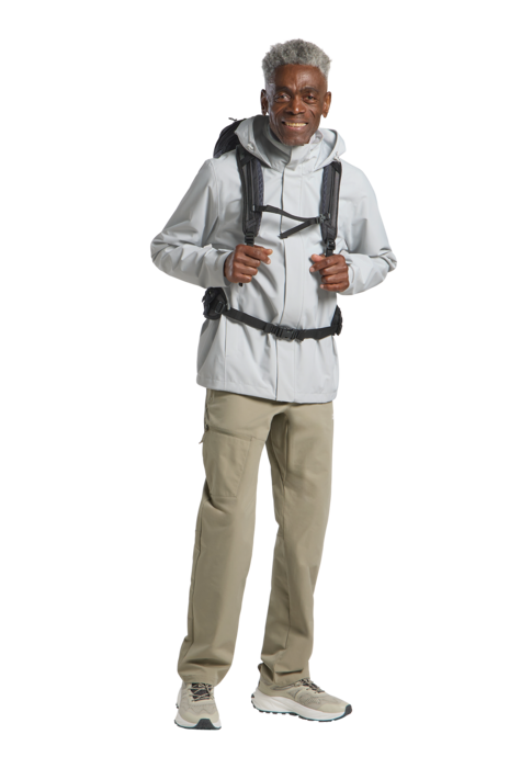 Jack Wolfskin Miesten Trailtime 2-kerroksinen kuoritakki