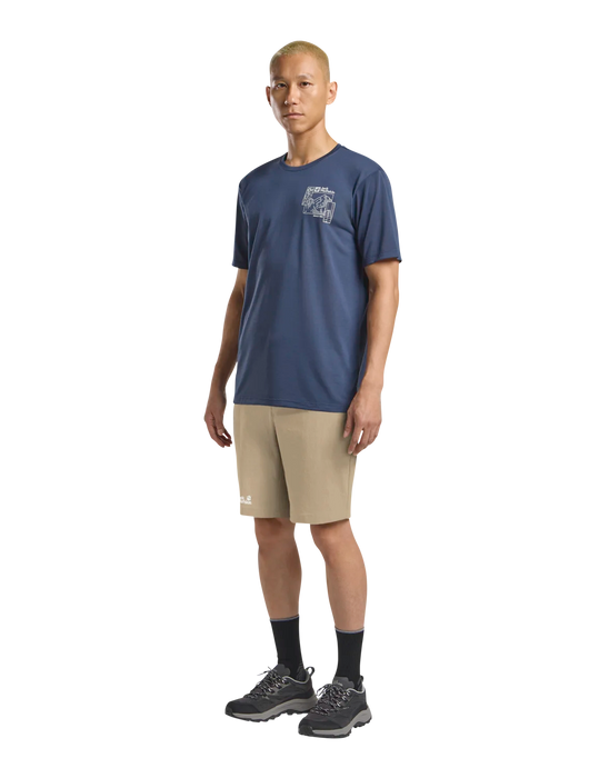 JACK WOLFSKIN MIESTEN HIKEOUT SHORTSIT