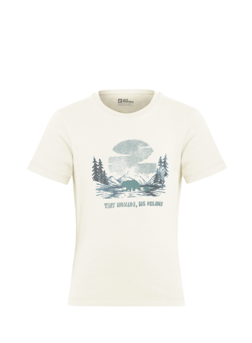 Jack Wolfskin Lasten Graphic Cotton t-paita
