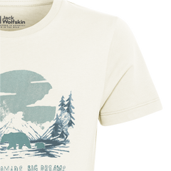 Jack Wolfskin Lasten Graphic Cotton t-paita