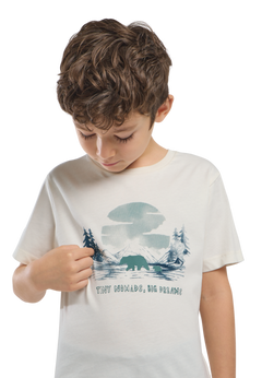 Jack Wolfskin Lasten Graphic Cotton t-paita