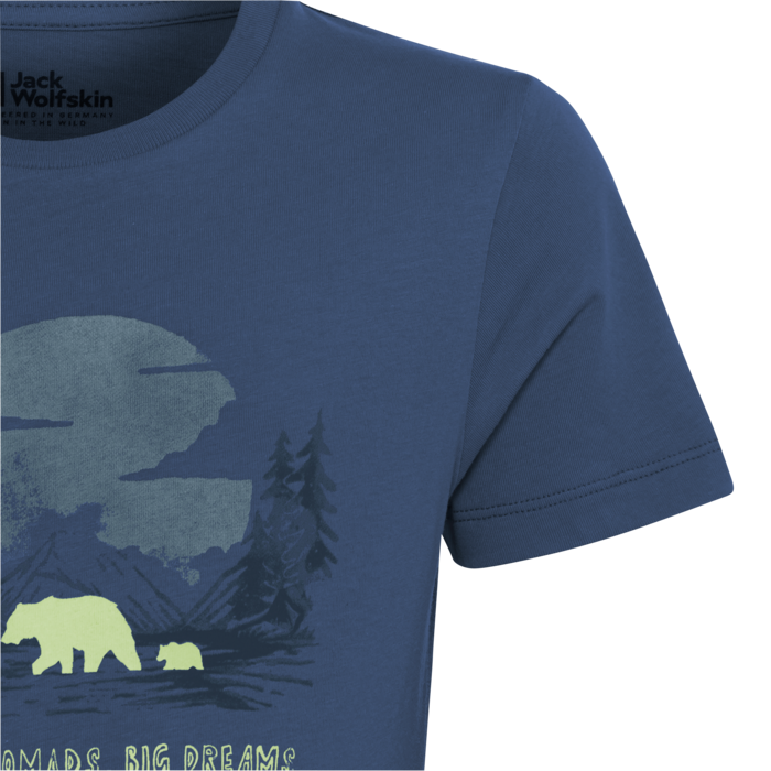 Jack Wolfskin Lasten Graphic Cotton t-paita