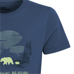 Jack Wolfskin Lasten Graphic Cotton t-paita