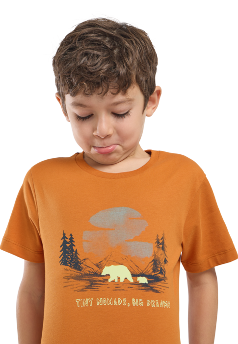Jack Wolfskin Lasten Graphic Cotton t-paita