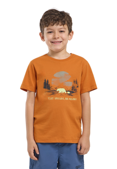 Jack Wolfskin Lasten Graphic Cotton t-paita