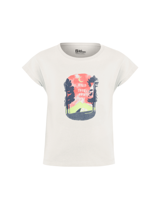Jack Wolfskin Lasten Graphic Girls t-paita