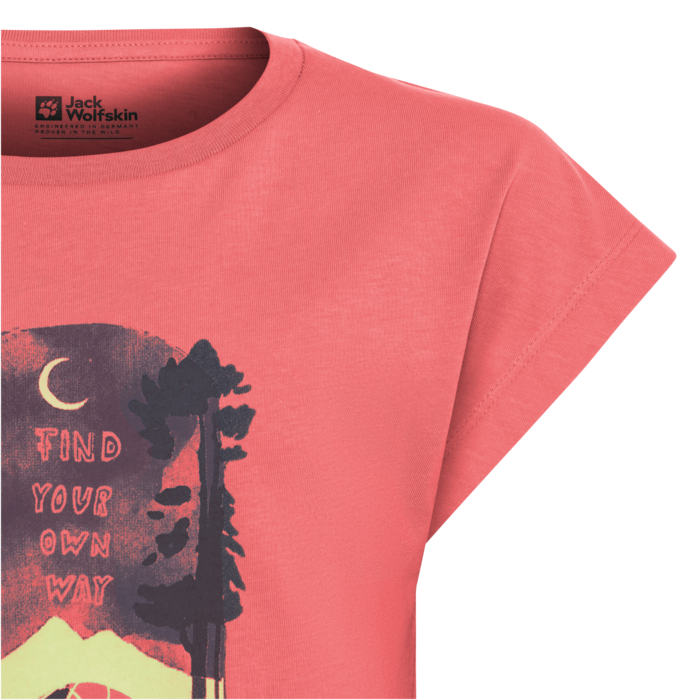 Jack Wolfskin Lasten Graphic Girls t-paita