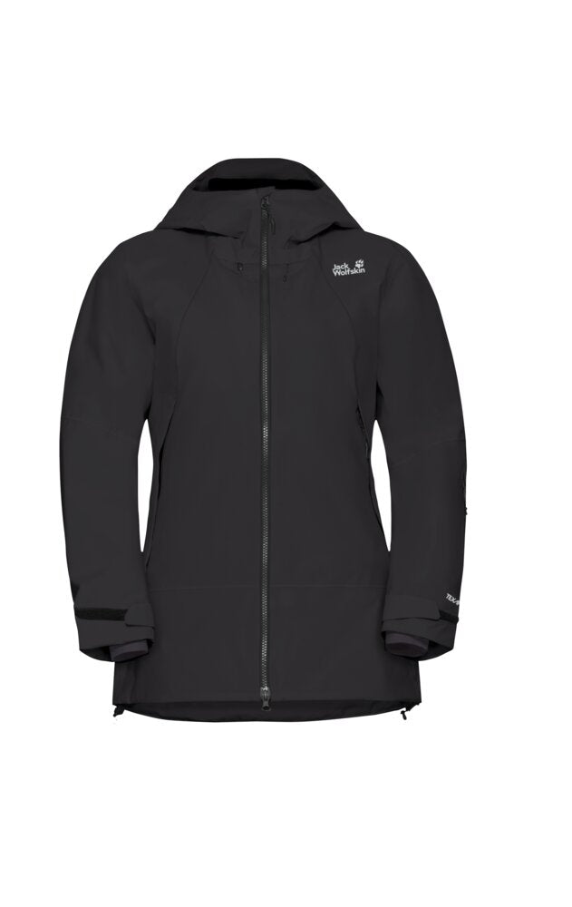 Jack Wolfskin Naisten Flowline PRO 2L Ins laskettelutakki, black