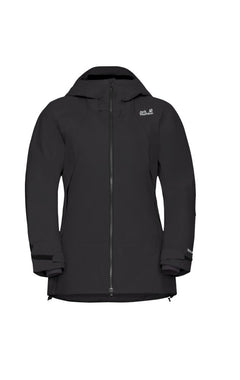 Jack Wolfskin Naisten Flowline PRO 2L Ins laskettelutakki, black