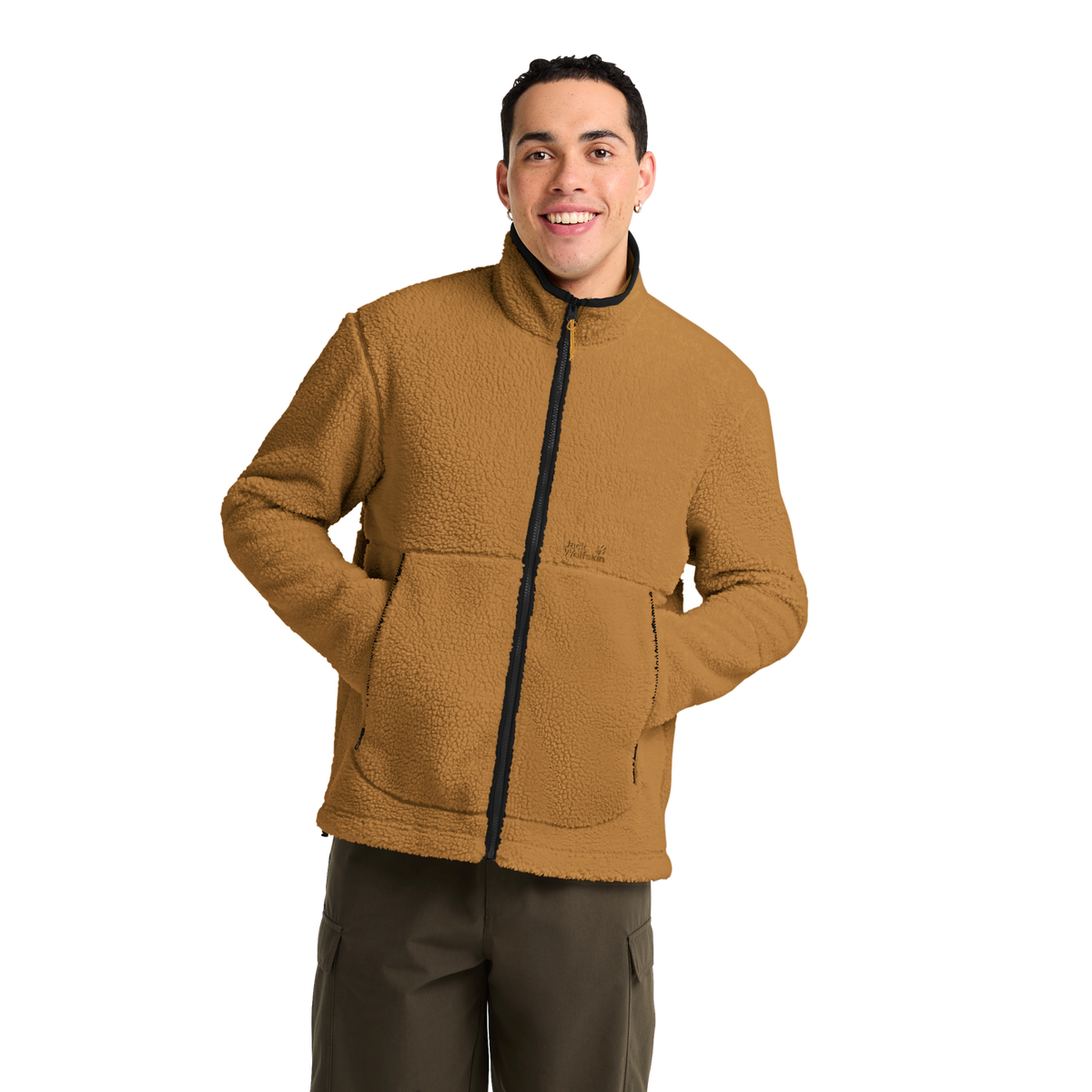 Miesten Stone Lite fleecetakki peanut