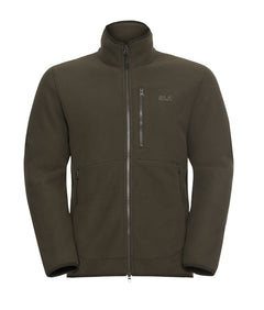 Jack Wolfskin Miesten Lake Ridge fleecetakki, obsidian moss