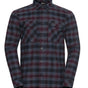 CHECK dark navy
