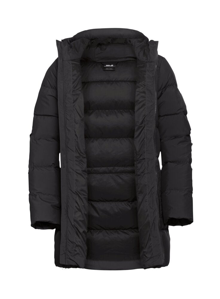 Jack Wolfskin Frozen Palace Long JKT RDS - lämmin untuvatakki kierrätysmateriaalista