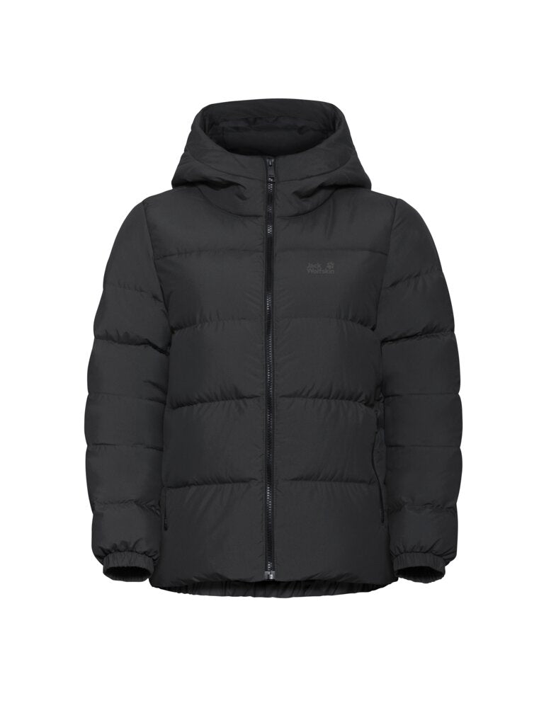 Jack Wolfskin Naisten Frozen Palace RDS Lyhyt talvitakki, black