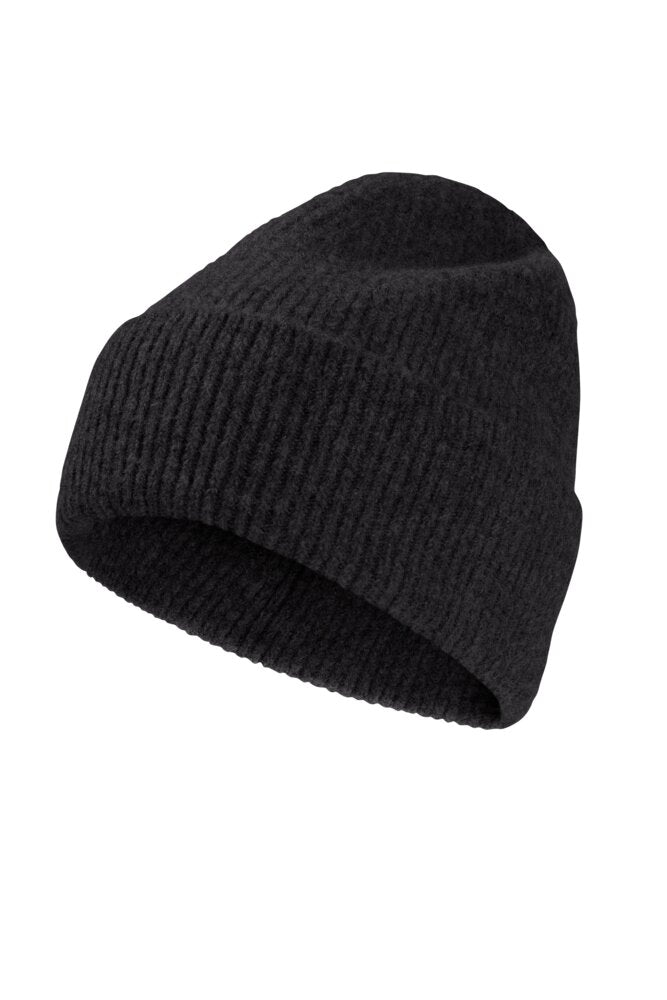 Jack Wolfskin Fuzzy Beanie - lämmin talvipipo, black