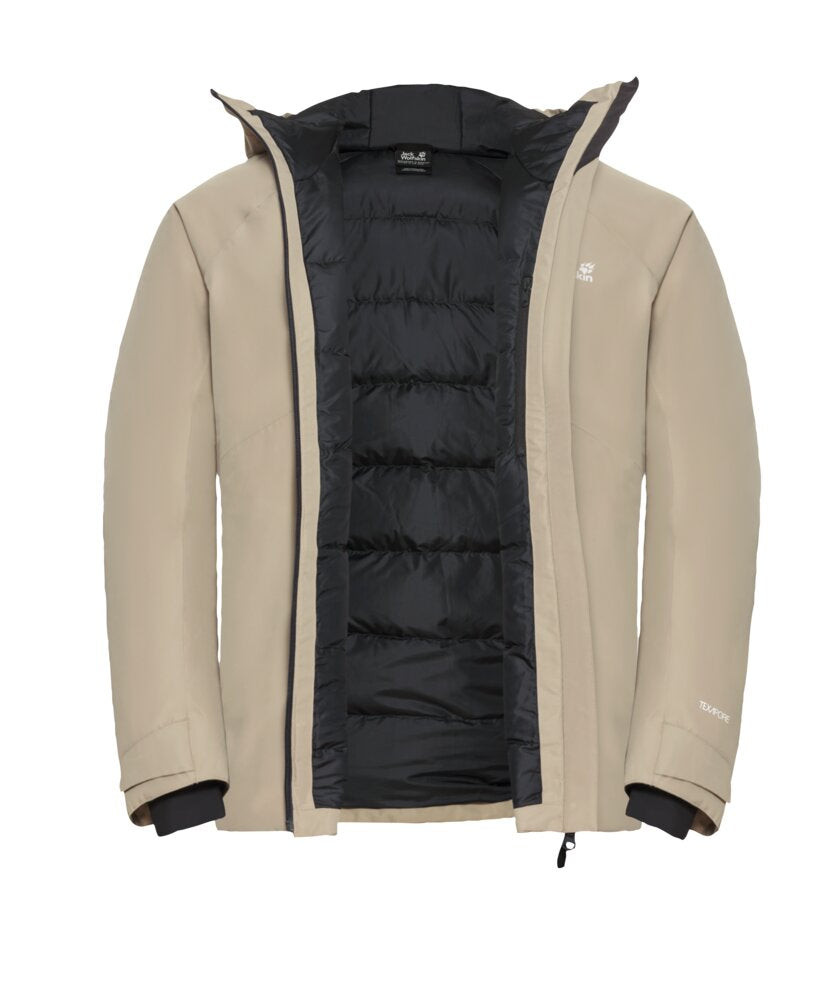 Jack Wolfskin Miesten Icecape 2L Down Ins RDS vedenpitävä untuvatakki