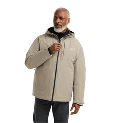 Jack Wolfskin Miesten Icecape 2L Down Ins RDS vedenpitävä untuvatakki, linen