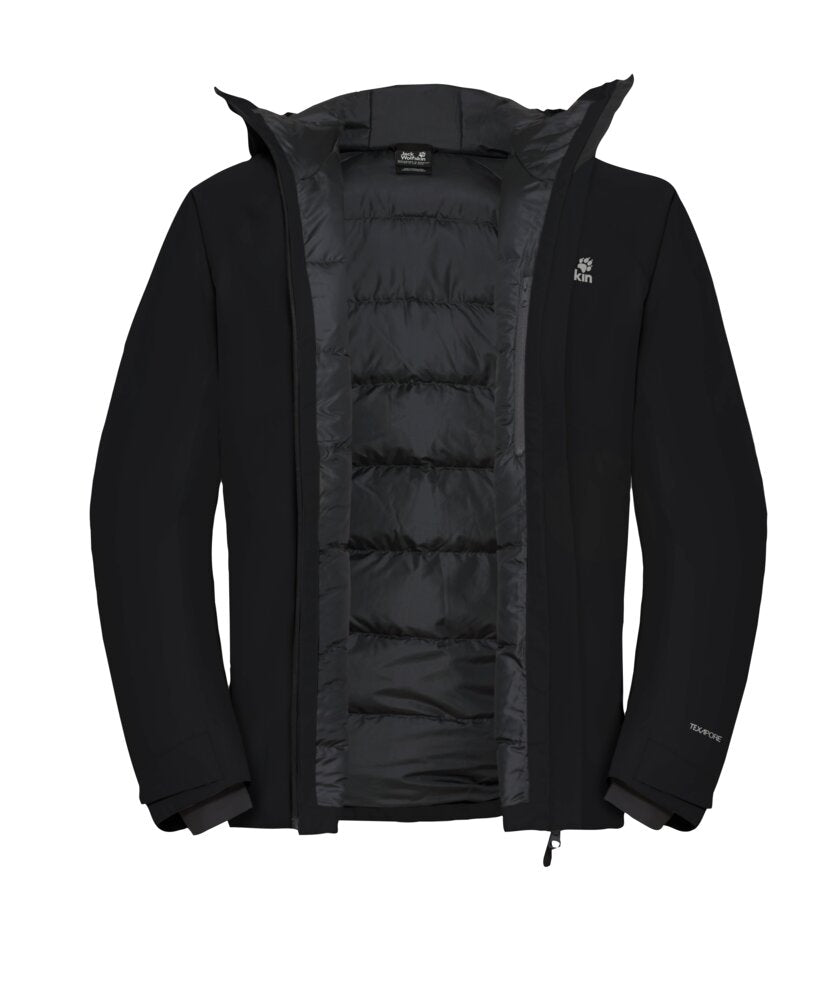 Jack Wolfskin Miesten Icecape 2L Down Ins RDS vedenpitävä untuvatakki