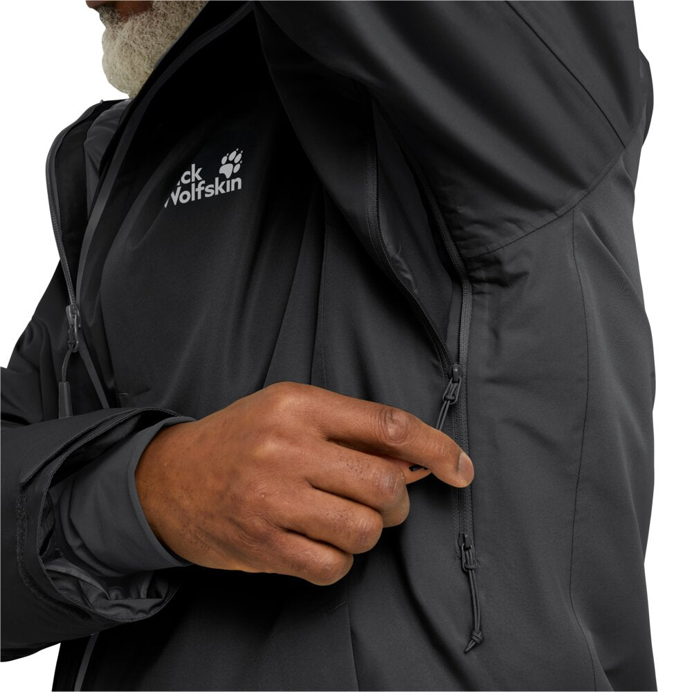 Jack Wolfskin Miesten Icecape 2L Down Ins RDS vedenpitävä untuvatakki