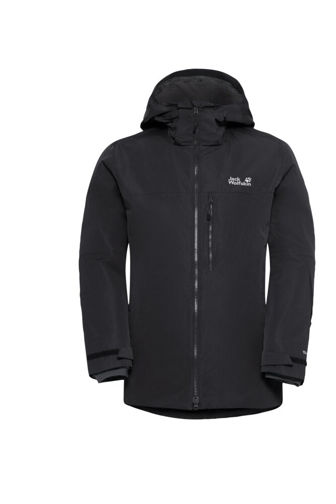 Jack Wolfskin Miesten Flowline 3in1 vedenpitävä laskettelutakki