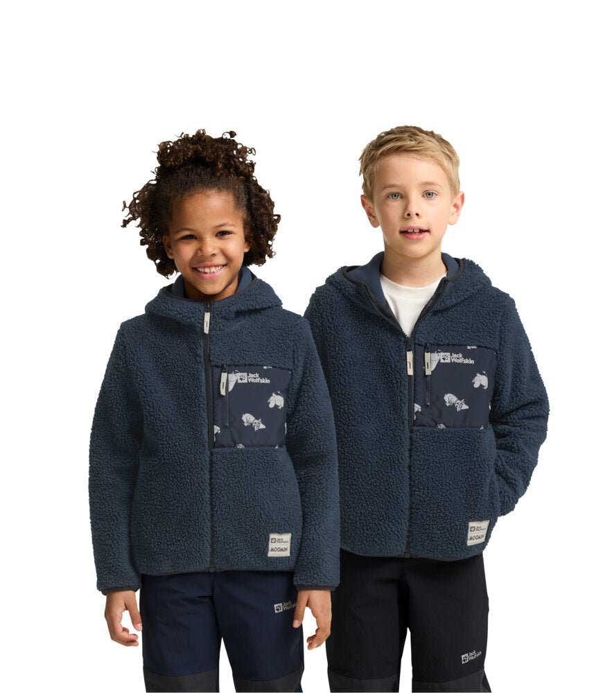 Jack Wolfskin Lasten Muumi Ice Curl fleecehuppari