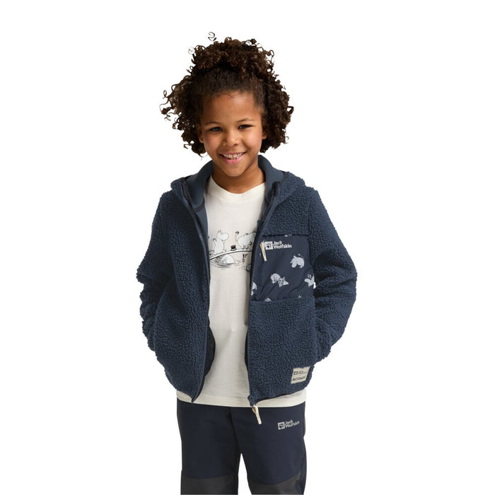 LASTEN MUUMI ICE CURL FLEECEHUPPARI