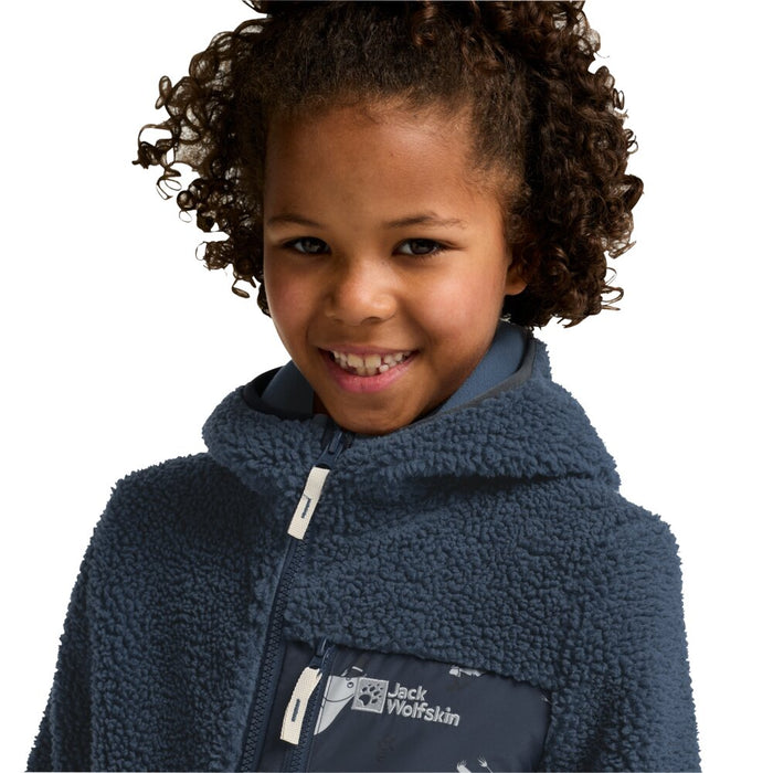 LASTEN MUUMI ICE CURL FLEECEHUPPARI