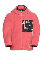 Jack Wolfskin Lasten Muumi Ice Curl fleecehuppari, sunset coral