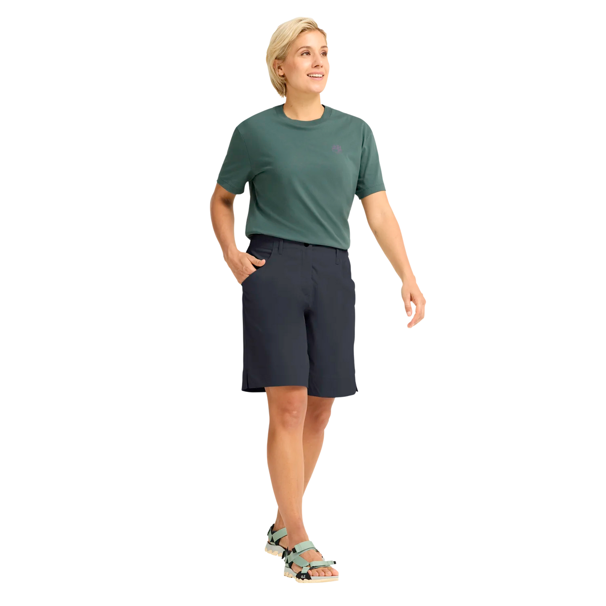 Jack Wolfskin Naisten Mahani kevyet shortsit
