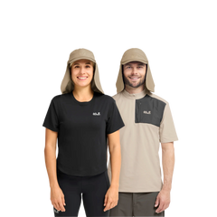 Jack Wolfskin Canyon Cap lippis - irrotettavalla niskasuojalla