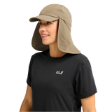 Jack Wolfskin Canyon Cap lippis - irrotettavalla niskasuojalla