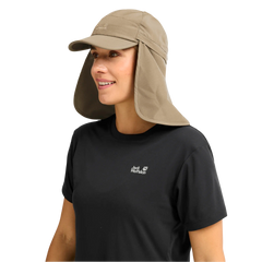 Jack Wolfskin Canyon Cap lippis - irrotettavalla niskasuojalla