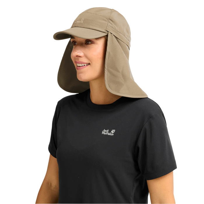 JACK WOLFSKIN CANYON CAP LIPPIS - IRROITETTAVALLA NISKASUOJALLA