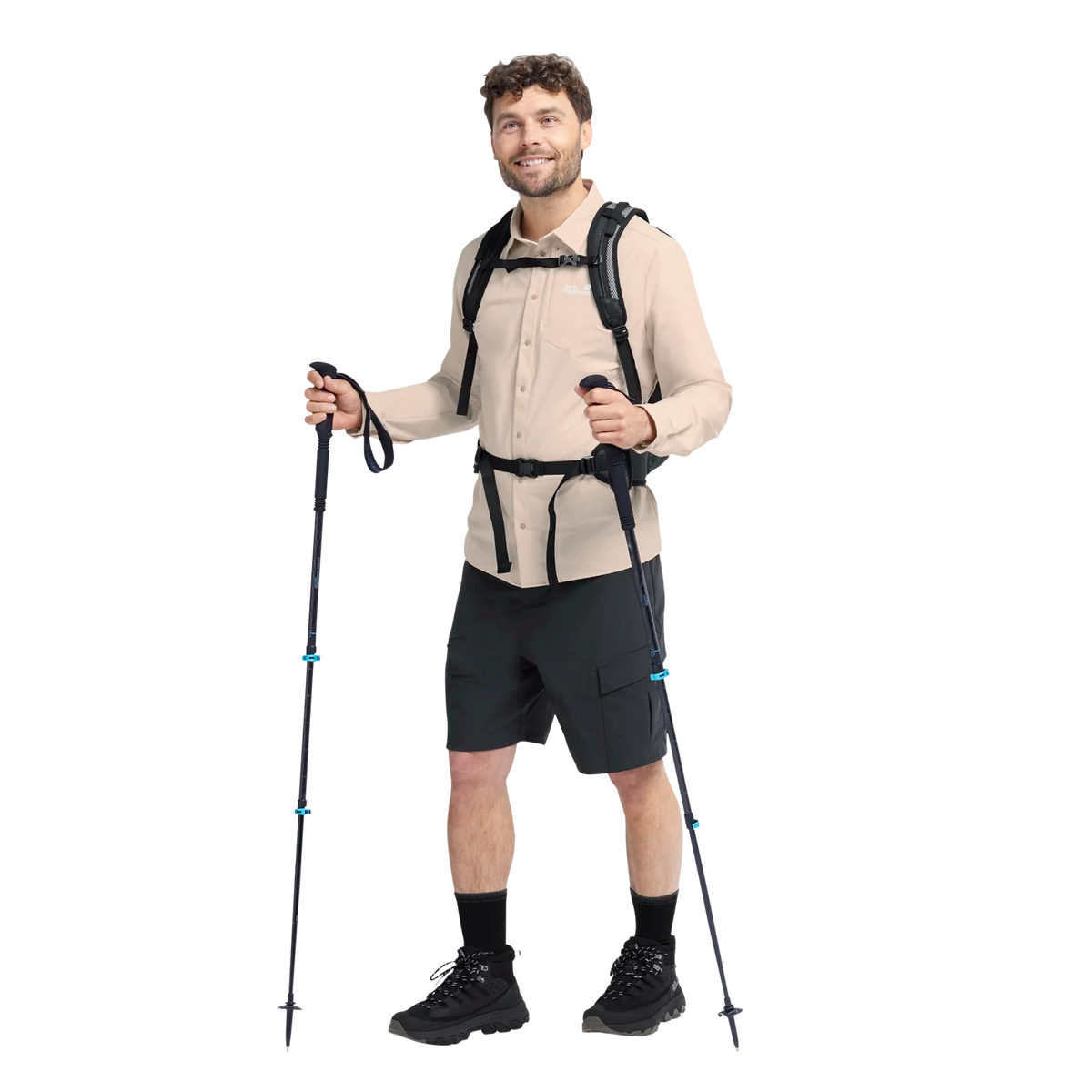 Jack Wolfskin Miesten Prelight Suncool tekninen paita