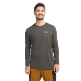 Jack Wolfskin Miesten Prelight Suncool pitkähihainen paita