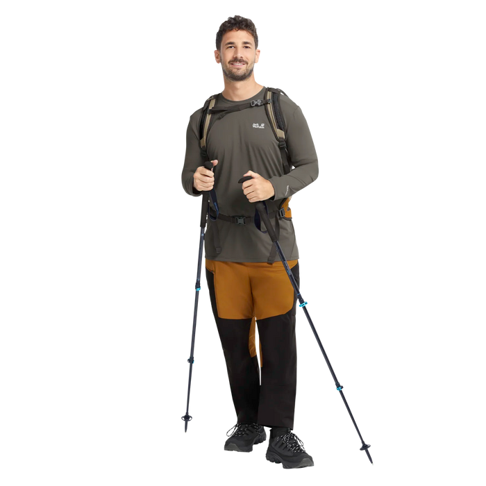 JACK WOLFSKIN MIESTEN PRELIGHT SUNCOOL PITKÄHIHAINEN PAITA