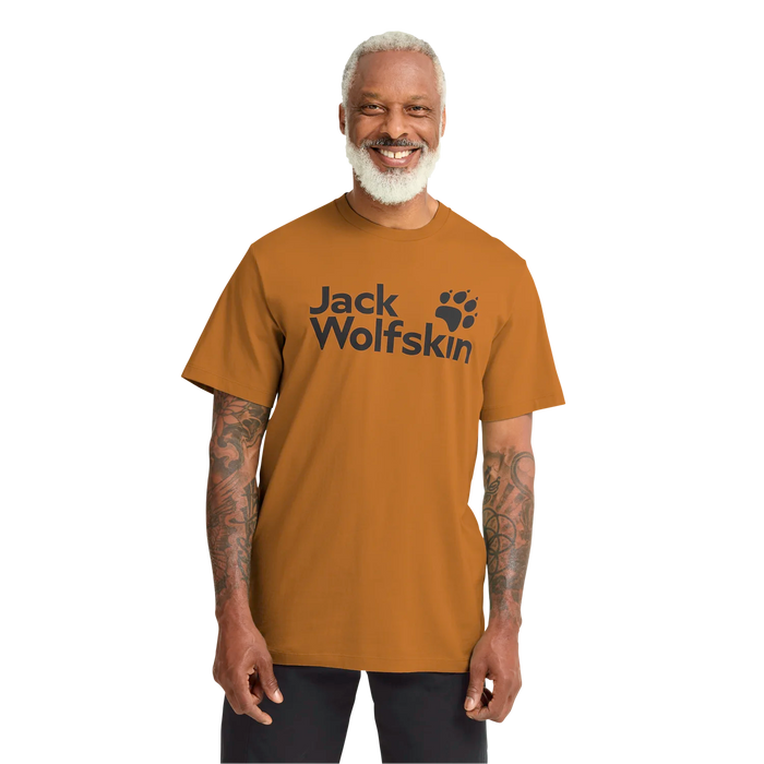 JACK WOLFSKIN MIESTEN BRAND T-PAITA