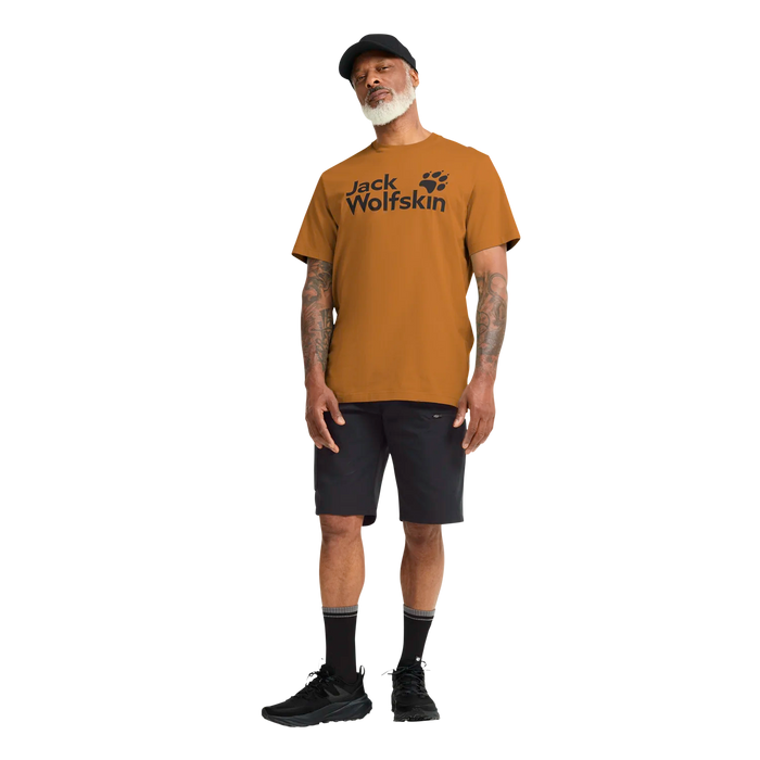 JACK WOLFSKIN MIESTEN BRAND T-PAITA