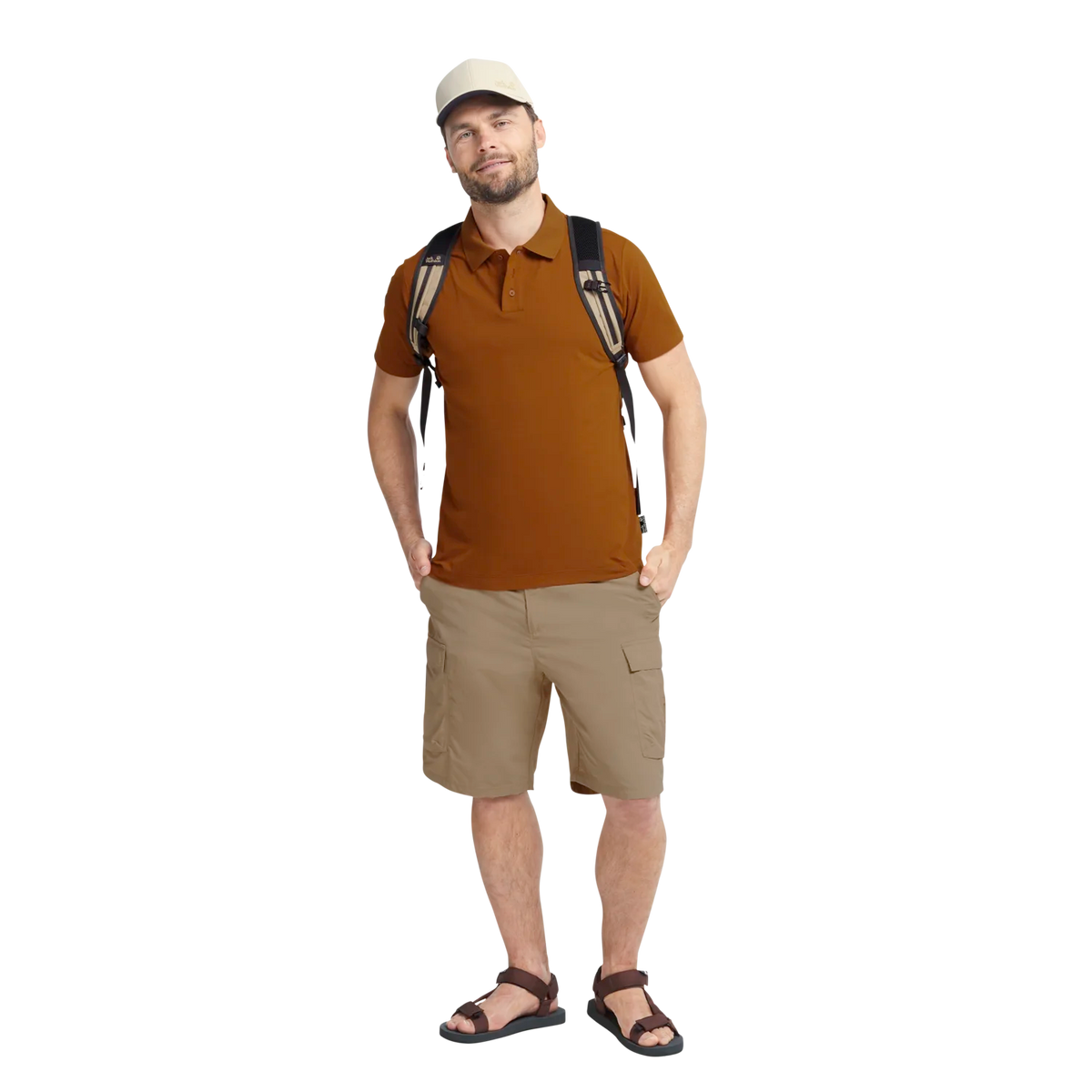 Jack Wolfskin Miesten Travel pikeepaita