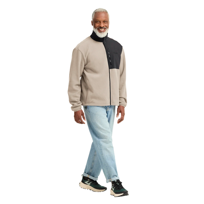JACK WOLFSKIN SUMETRO MIESTEN VETOKETJULLINEN FLEECETAKKI