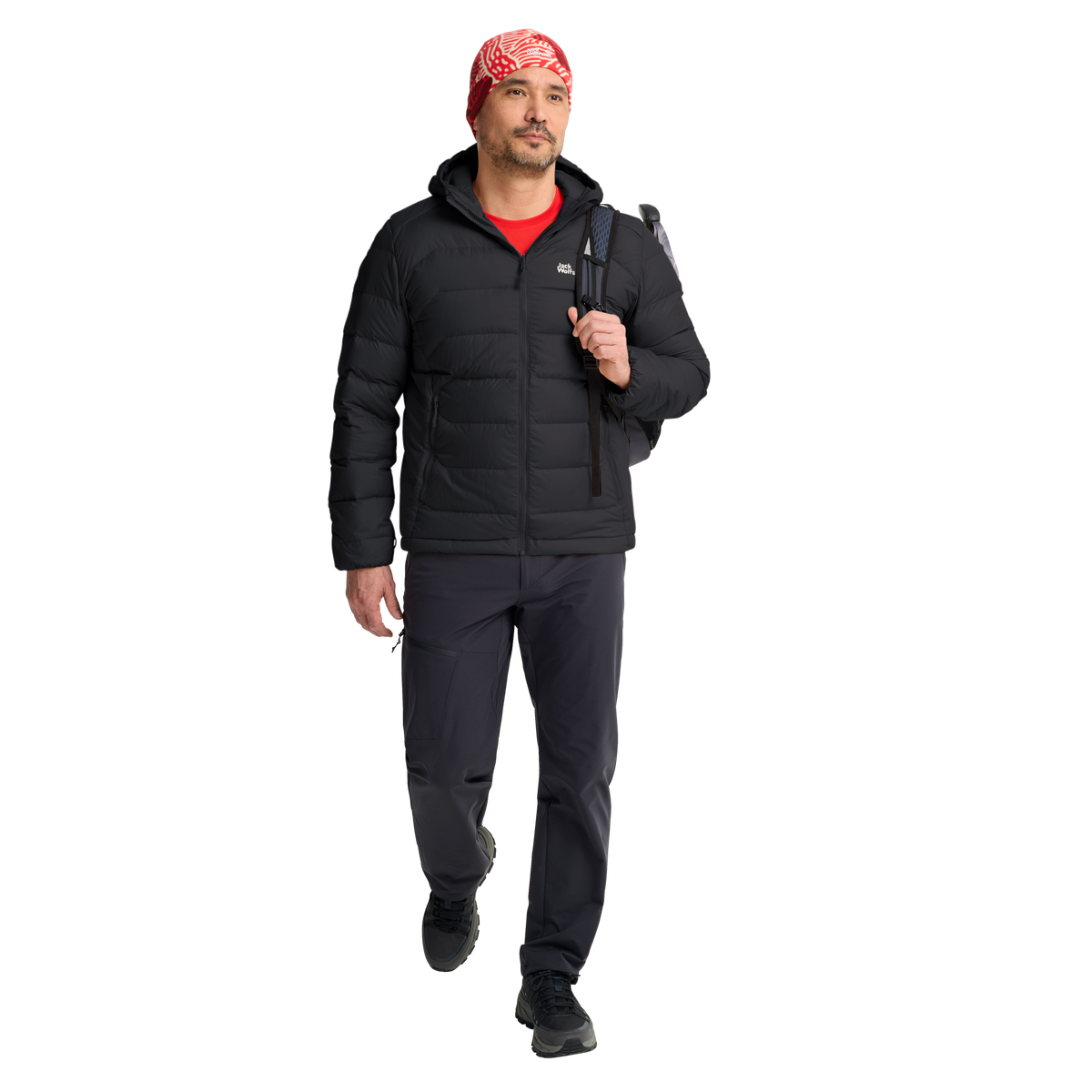 Wild Pass Down Hoody M RDS black – bonge.fi