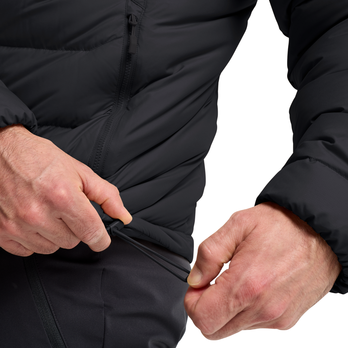 Wild Pass Down Hoody M RDS black – bonge.fi