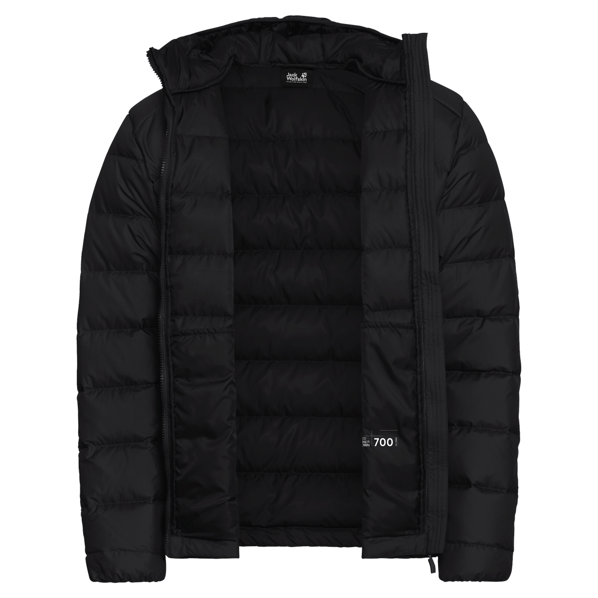 Wild Pass Down Hoody M RDS black – bonge.fi