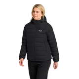Wild Pass Down Hoody W RDS black – bonge.fi