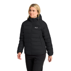 Wild Pass Down Hoody W RDS black – bonge.fi