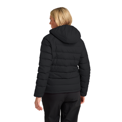 Wild Pass Down Hoody W RDS black – bonge.fi