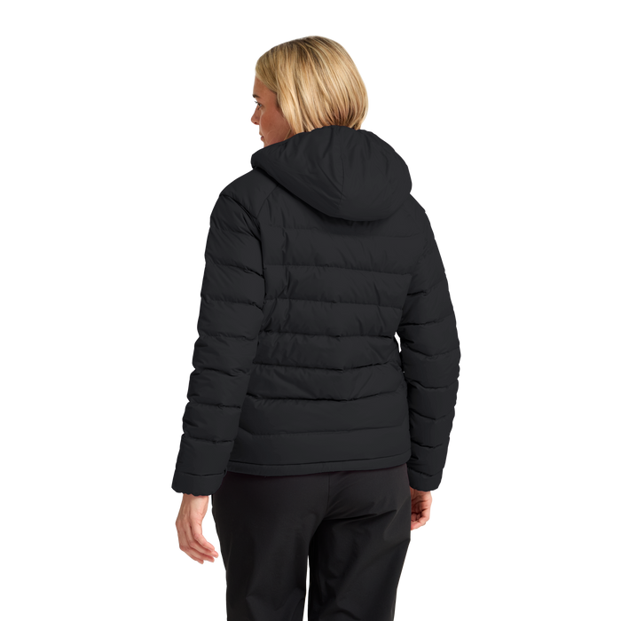 Wild Pass Down Hoody W RDS black – bonge.fi