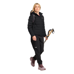Wild Pass Down Hoody W RDS black – bonge.fi