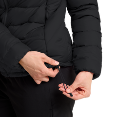 Wild Pass Down Hoody W RDS black – bonge.fi
